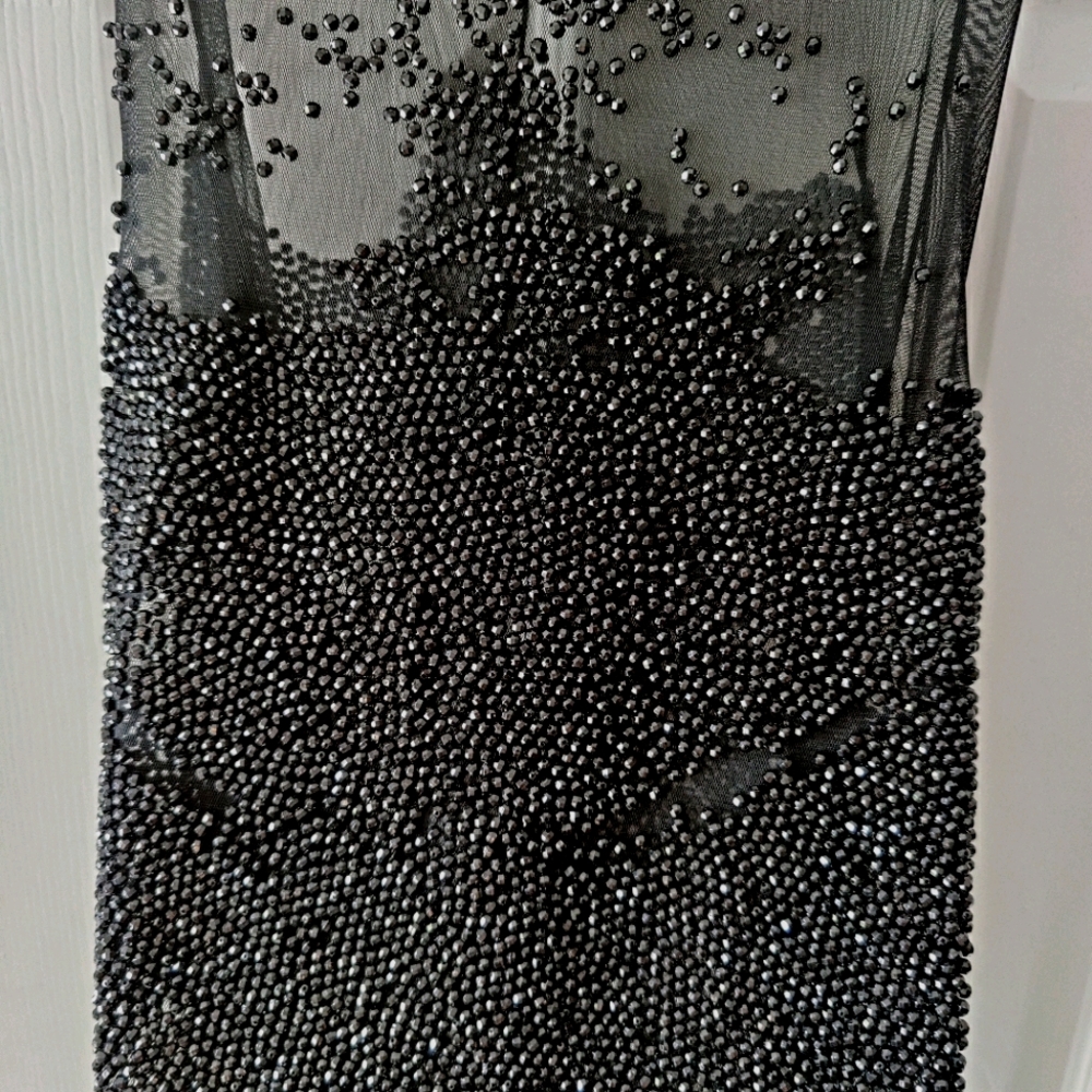 ❤️Stunning Black Shear Dress❤️ - Picture 10 of 11